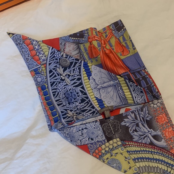 Hermes Mini Silk Purse Pouch - Picture 4 of 8